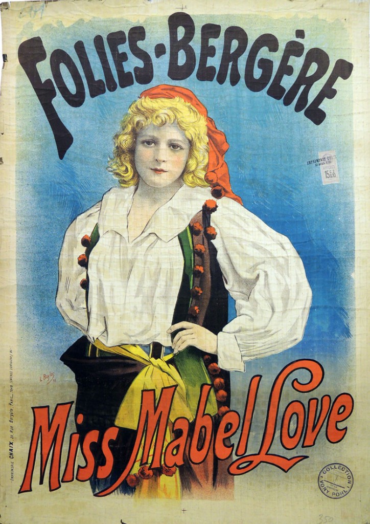 folies bergere poster