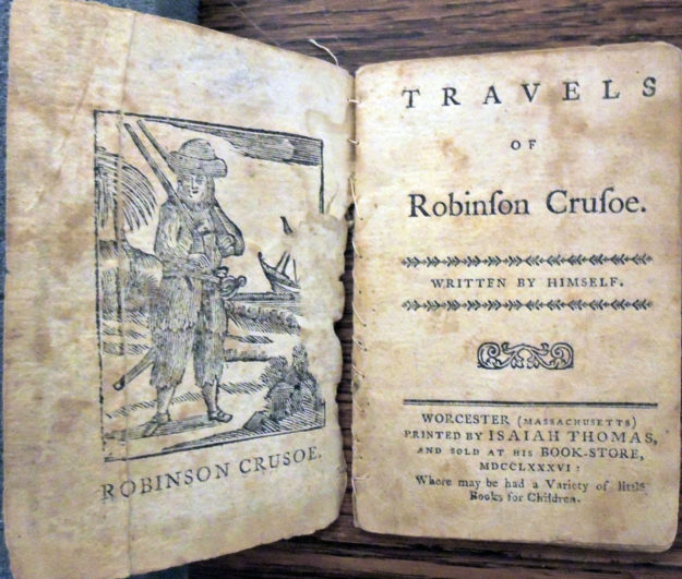 Robinson Crusoe … preserved by pirates | Graphic Arts