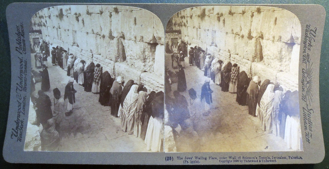 Jerusalem from 1920’s 200 Set #114 A Keystone Stereoview Garden of Gethsemane 