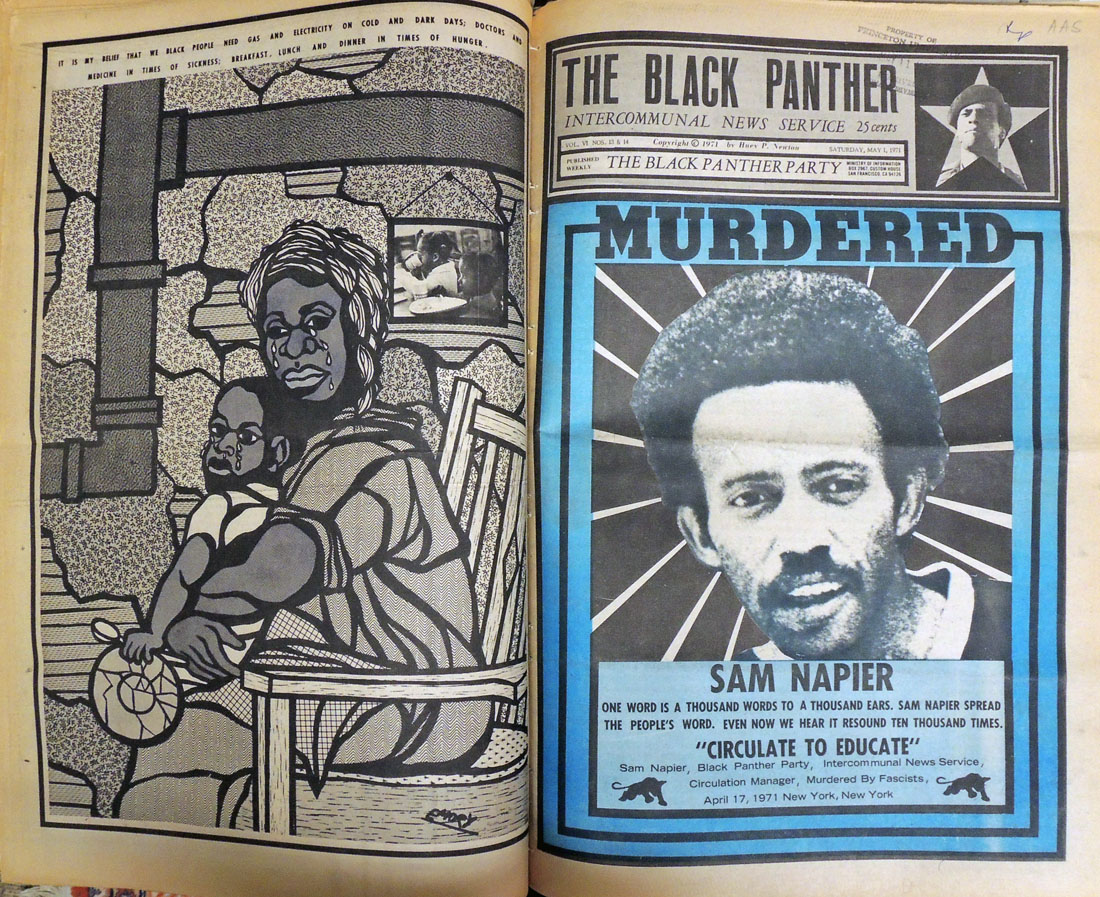 emory douglas black panther art