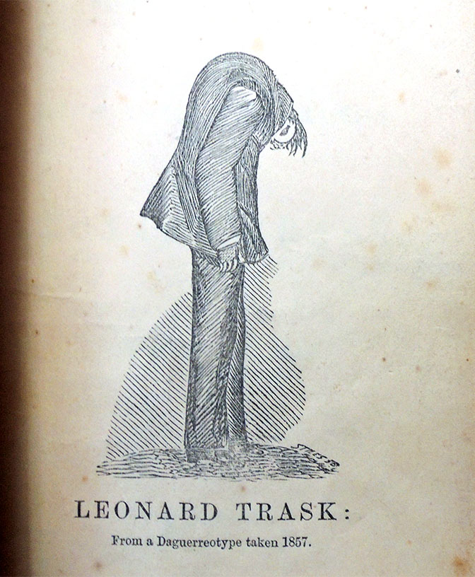 Leonard Trask the Wonderful Invalid Graphic Arts