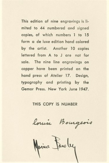 Louise Bourgeois  The Women of Atelier 17